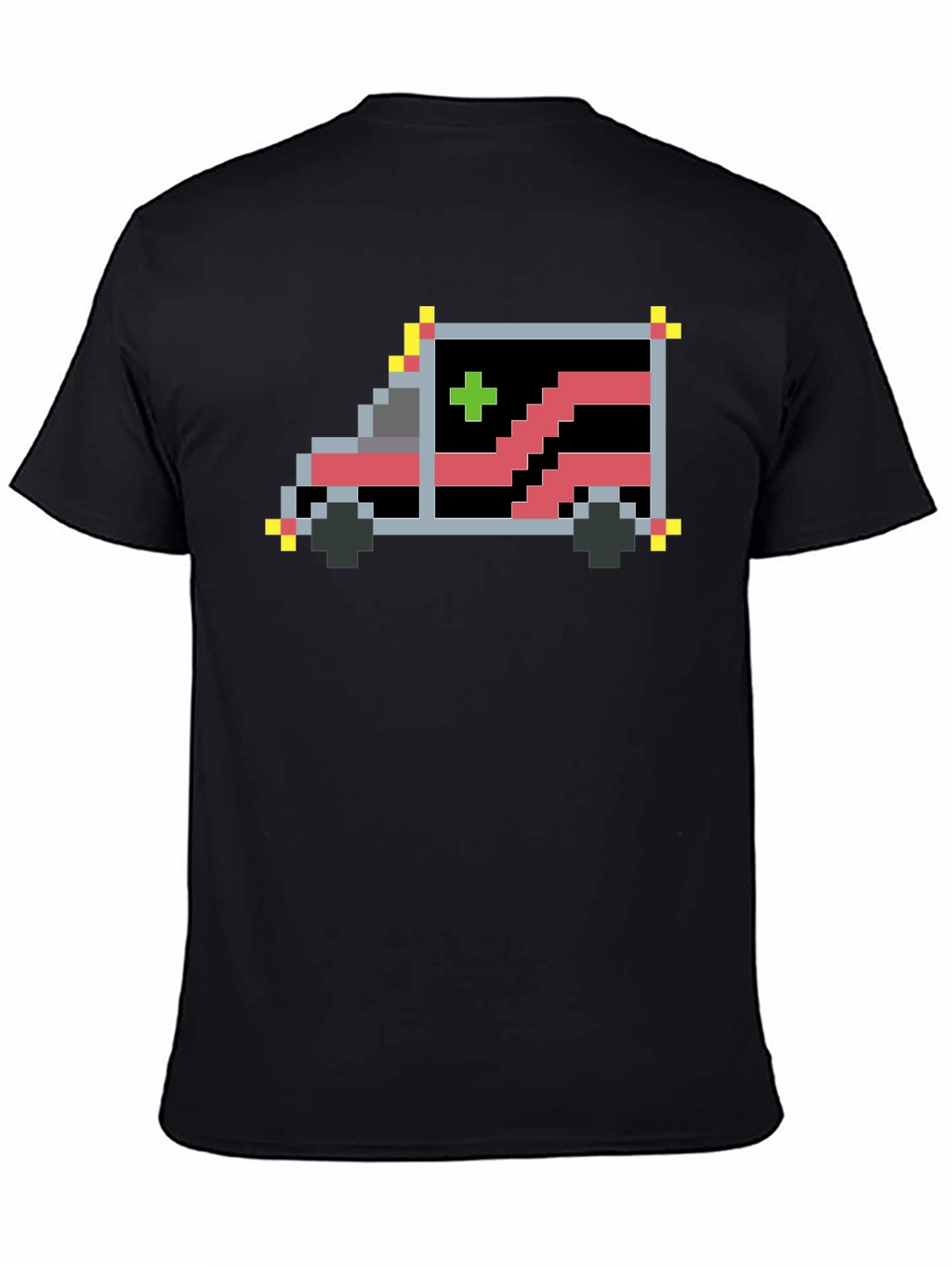 Pixel Ambulance T-Shirt - Retro Gaming Style