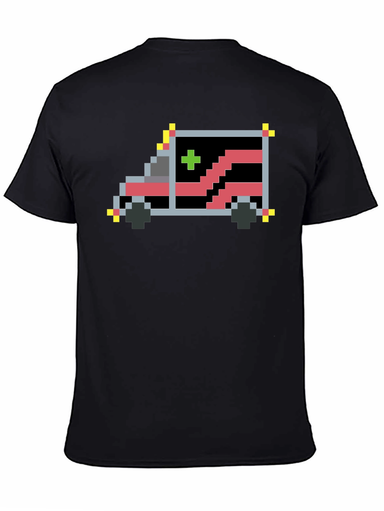 Pixel Ambulance T-Shirt - Retro Gaming Style