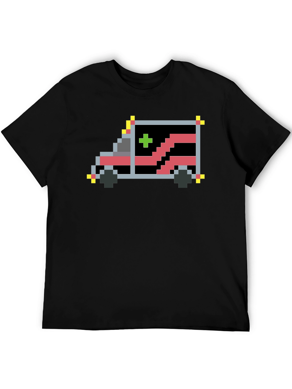 Pixel Ambulance T-Shirt - Retro Gaming Style