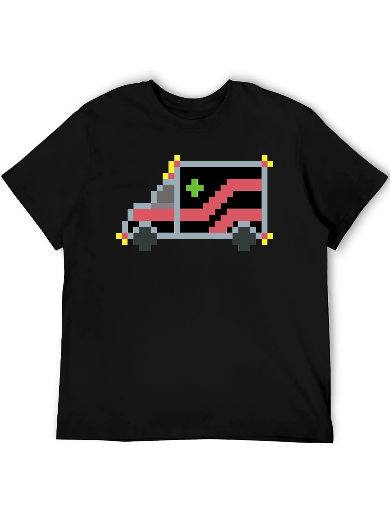 Pixel Ambulance T-Shirt - Retro Gaming Style
