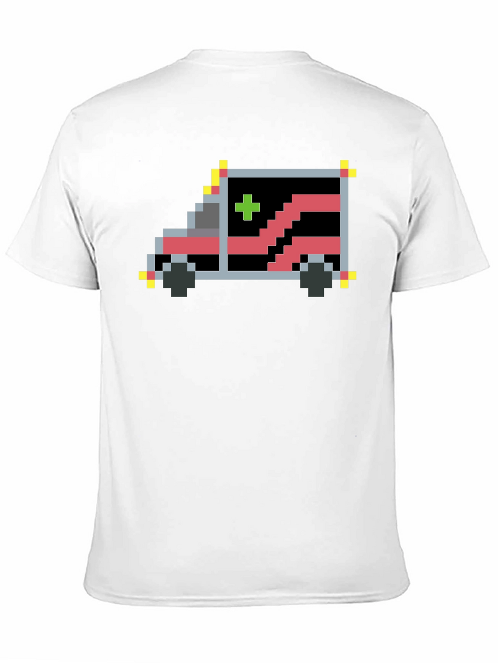 Pixel Ambulance T-Shirt - Retro Gaming Style