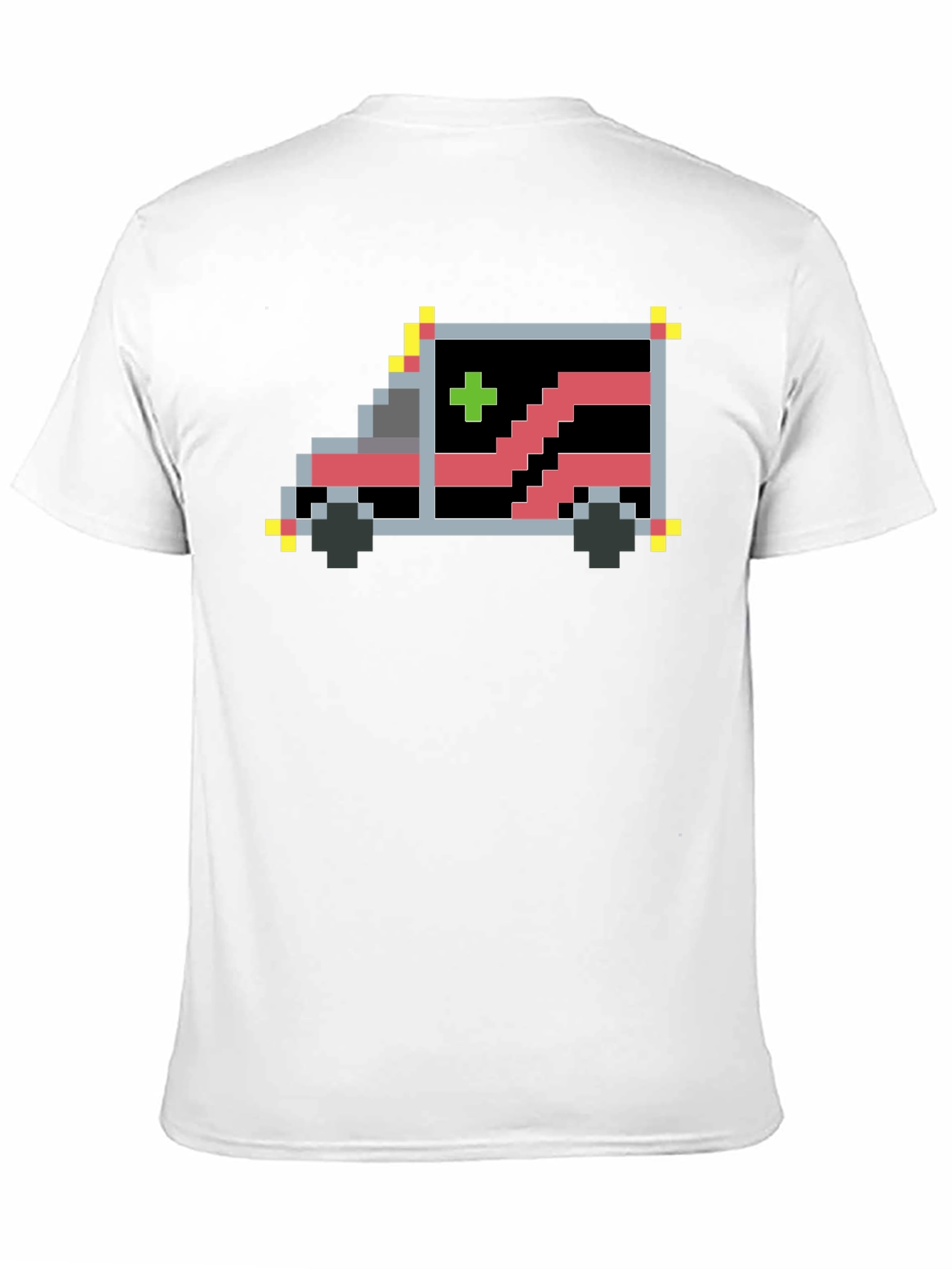 Pixel Ambulance T-Shirt - Retro Gaming Style