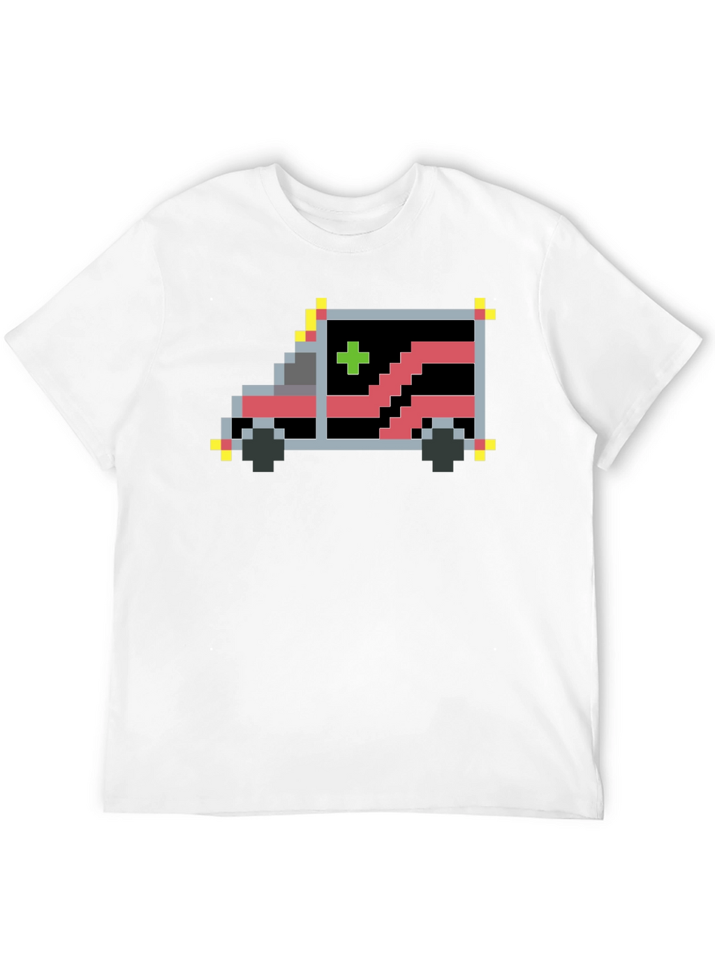 Pixel Ambulance T-Shirt - Retro Gaming Style