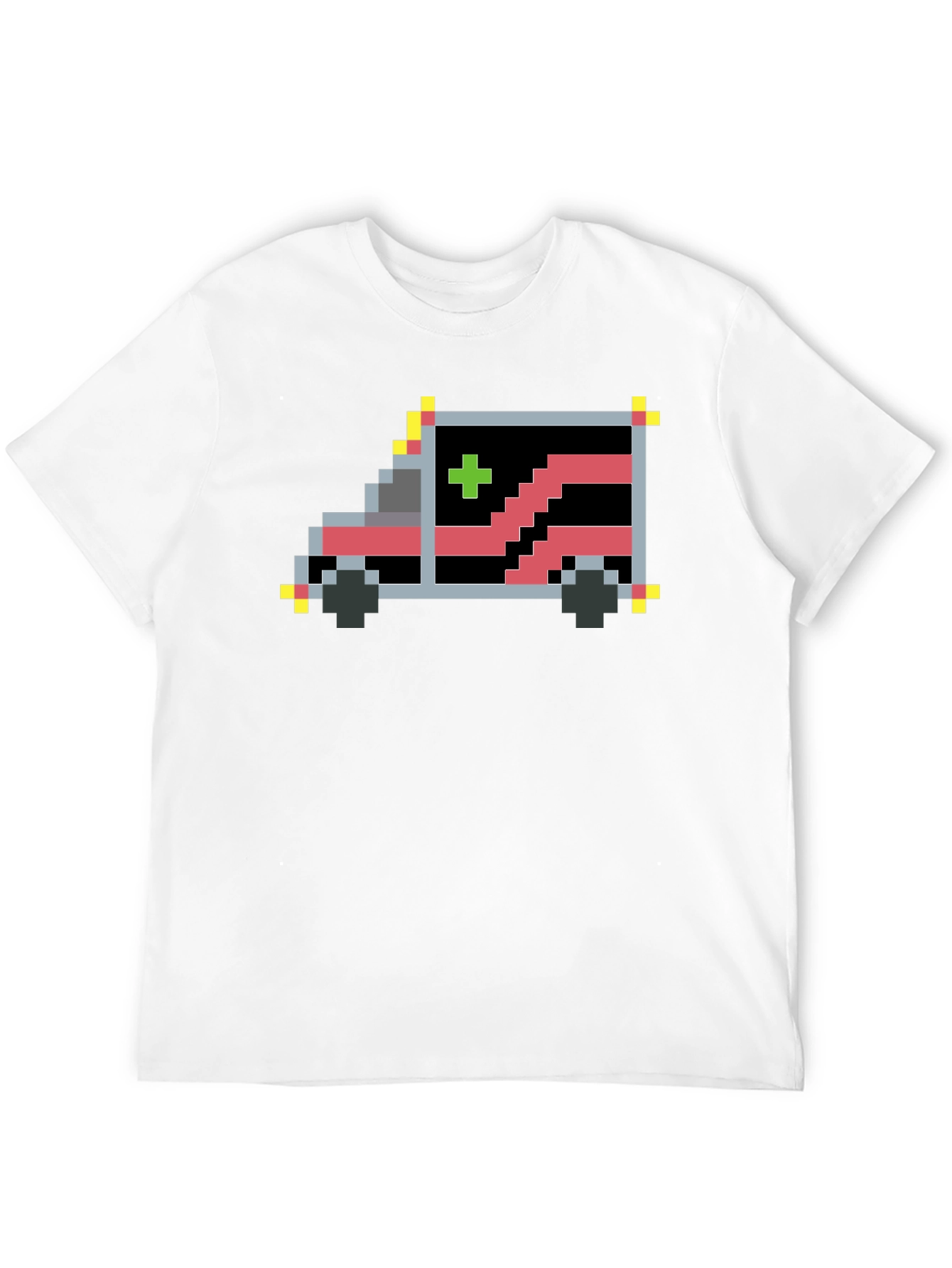 Pixel Ambulance T-Shirt - Retro Gaming Style