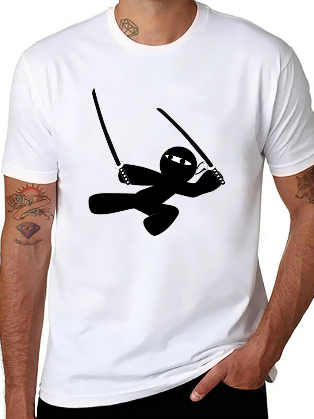 Ninja Warrior Graphic T-Shirt