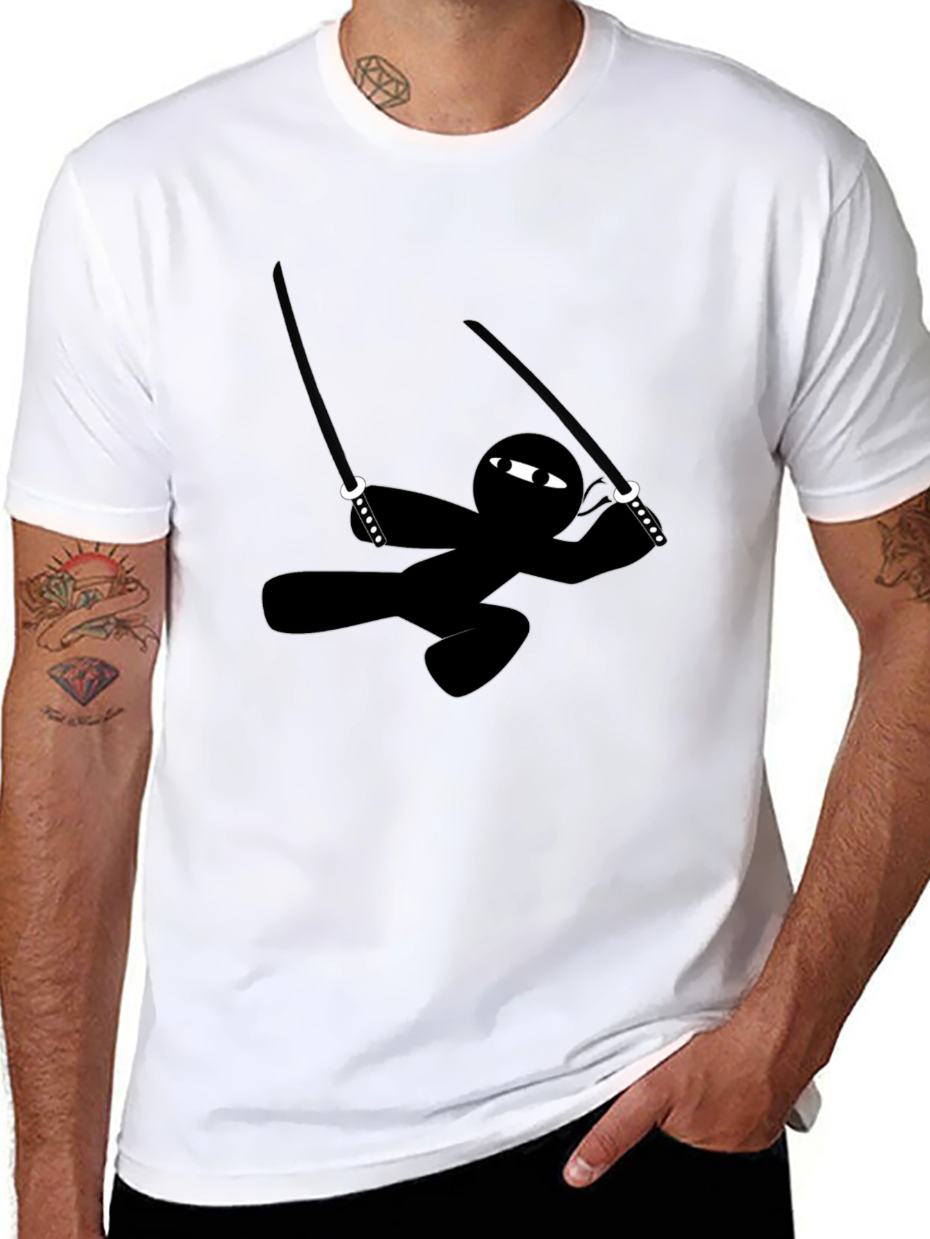 Ninja Warrior Graphic T-Shirt