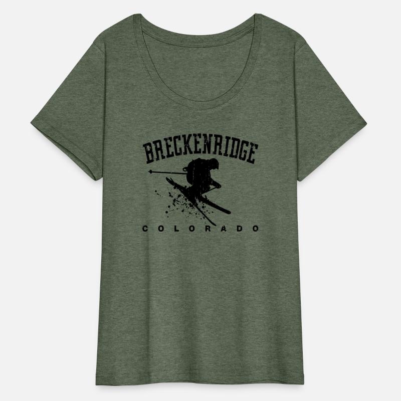 Breckenridge Colorado Alpine Snow Skiing Rocky Mou