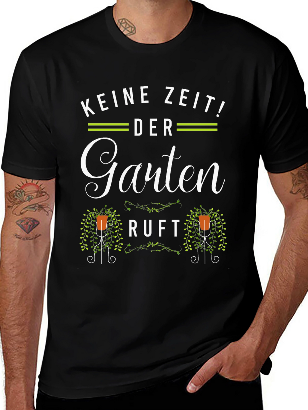 Keine Zeit! Der Garten Ruft T-Shirt