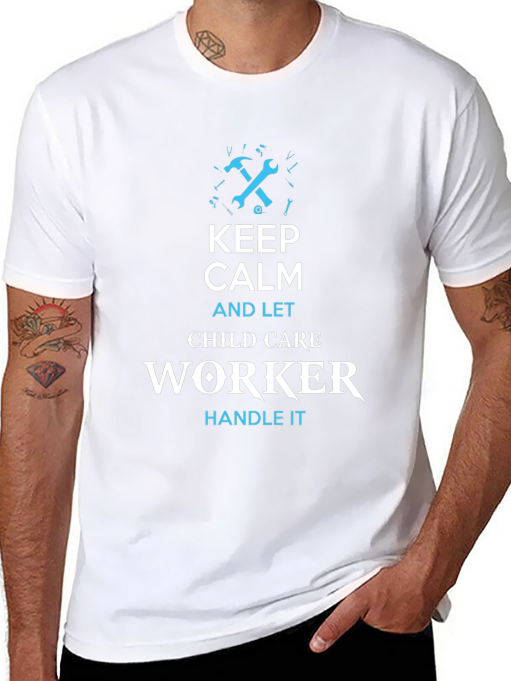 Keep Calm Child Care Worker T-Shirt