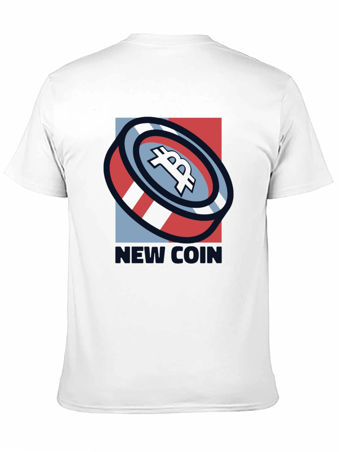 New Coin Graphic Tee - Modern Crypto T-Shirt