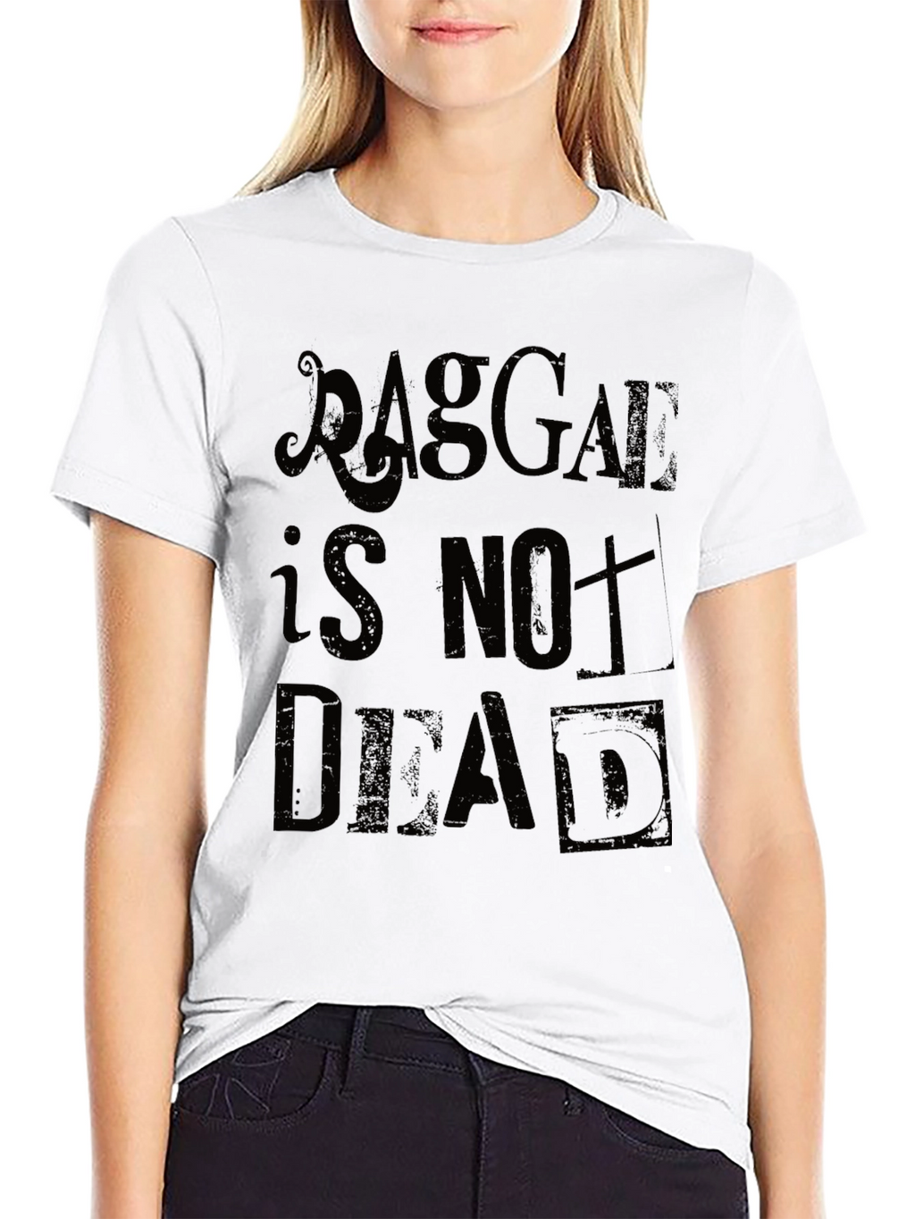 Ragga is Not Dead Black T-Shirt