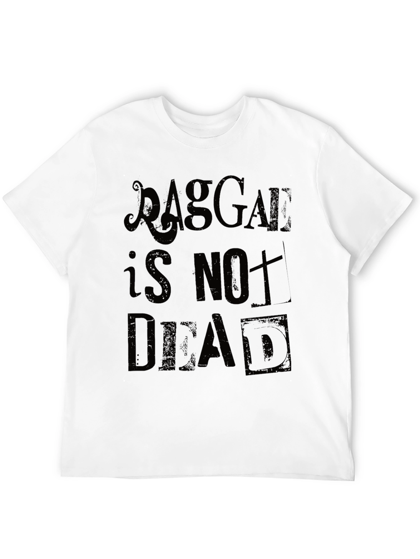 Ragga is Not Dead Black T-Shirt