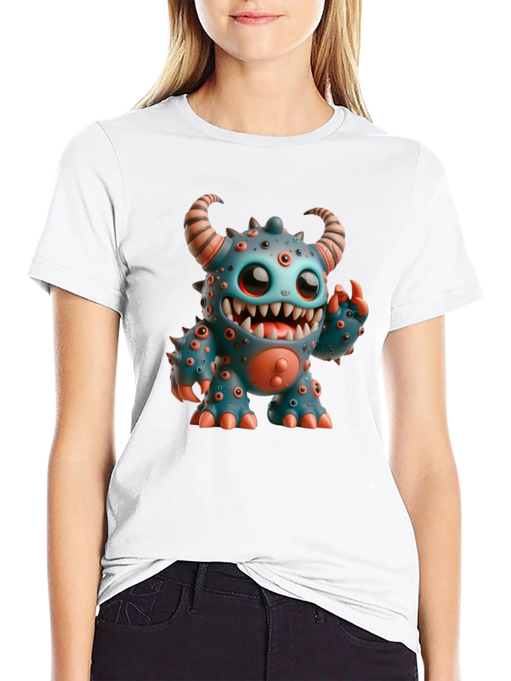 Monster Graphic Tee - Fun & Unique Design