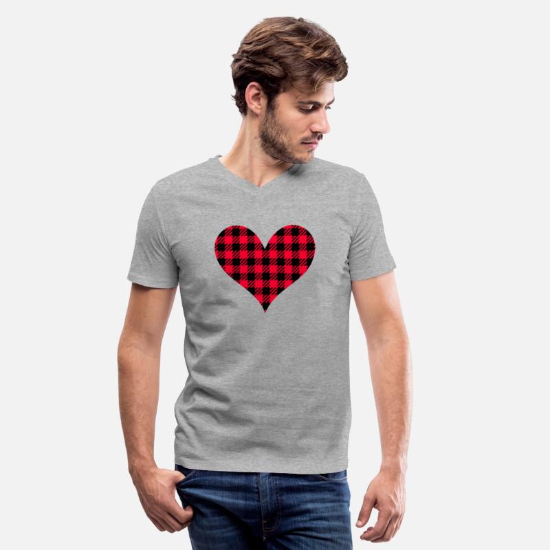 Buffalo Plaid Heart