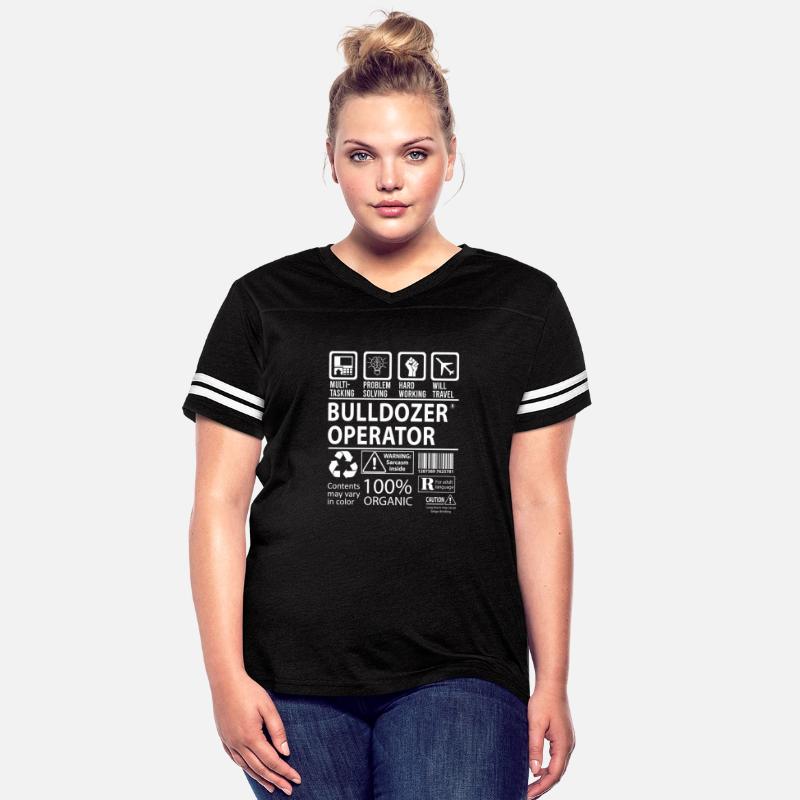 Bulldozer Operator T Shirt - Multitasking Job Gift