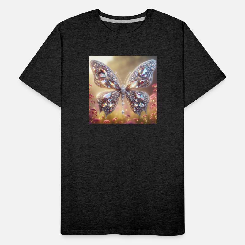 Butterfly with Diamonds