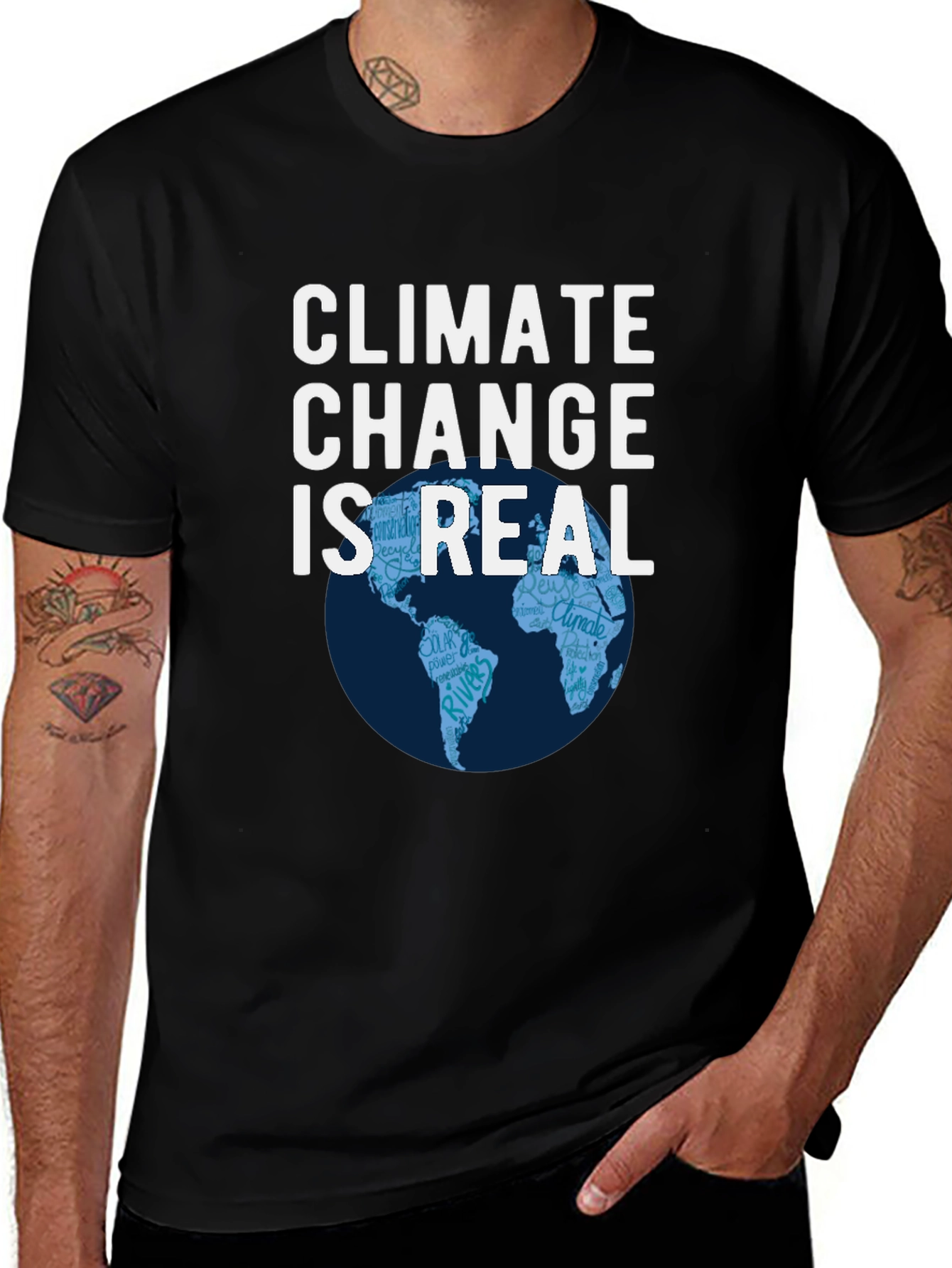 Climate Change is Real T-Shirt