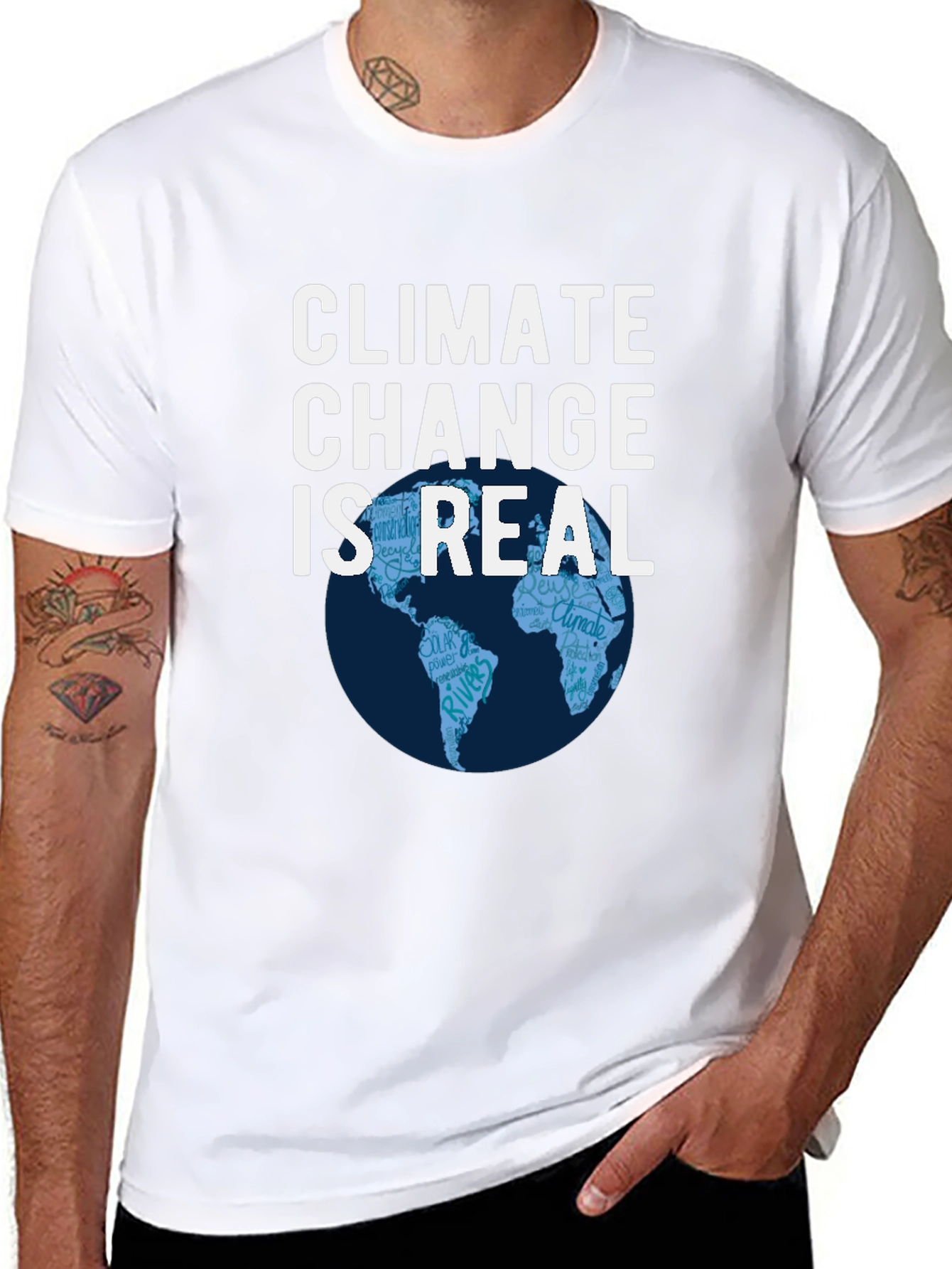 Climate Change is Real T-Shirt