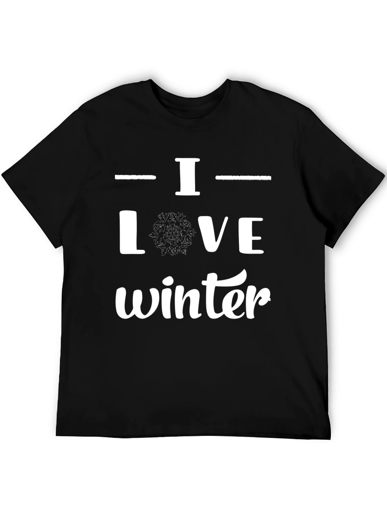 I Love Winter Graphic Tee