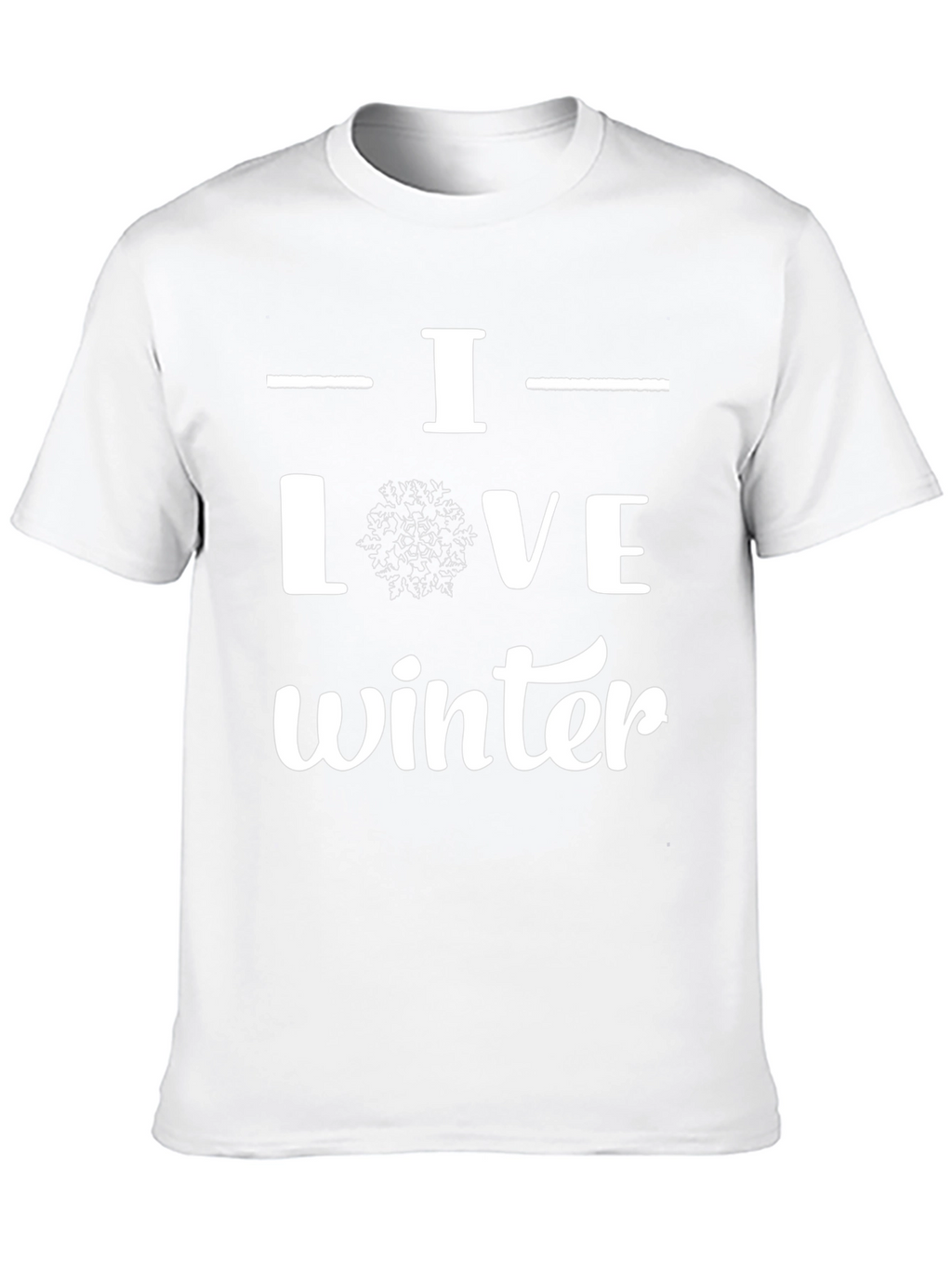 I Love Winter Graphic Tee