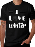 I Love Winter Graphic Tee