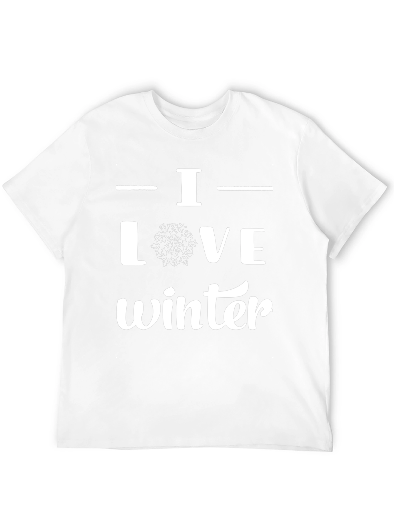 I Love Winter Graphic Tee