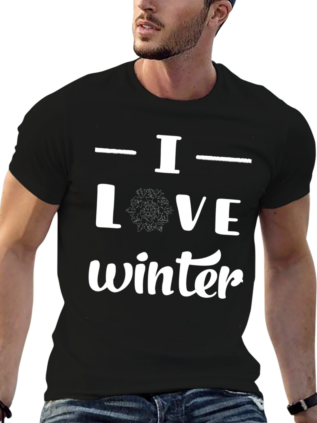 I Love Winter Graphic Tee