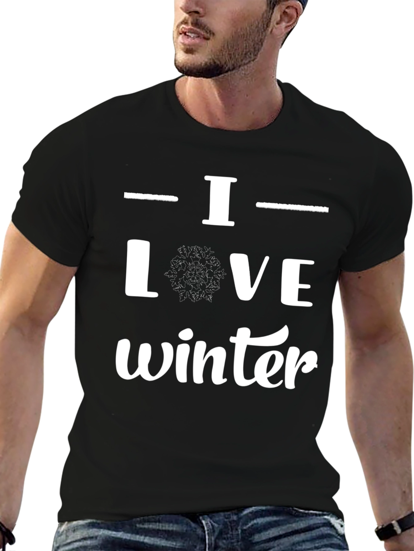 I Love Winter Graphic Tee