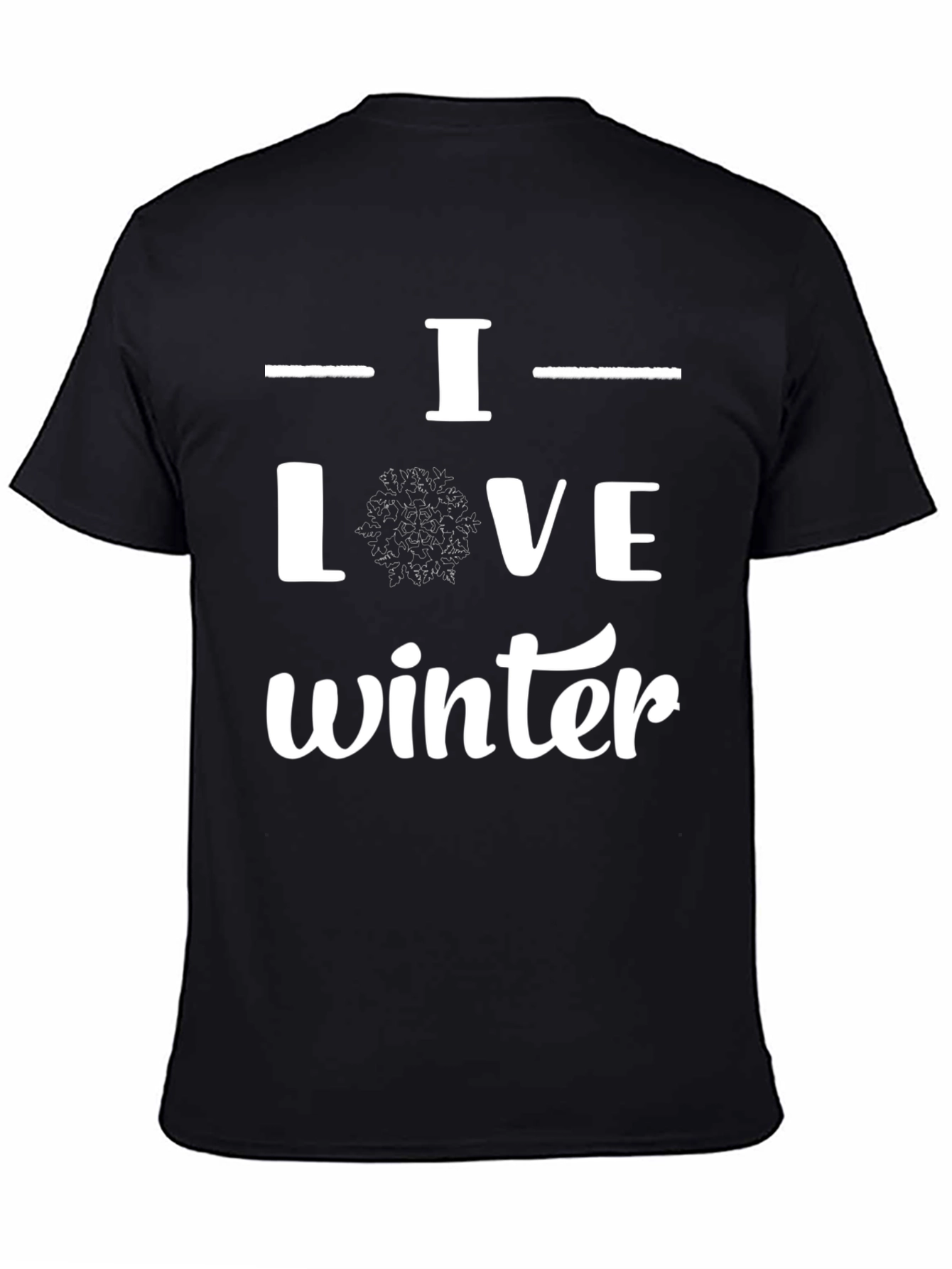 I Love Winter Graphic Tee