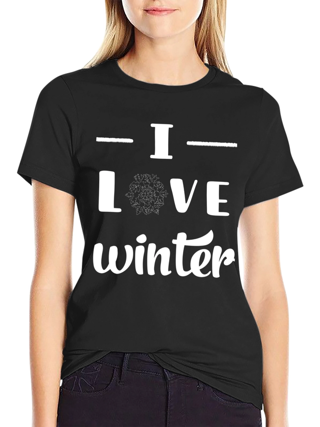 I Love Winter Graphic Tee