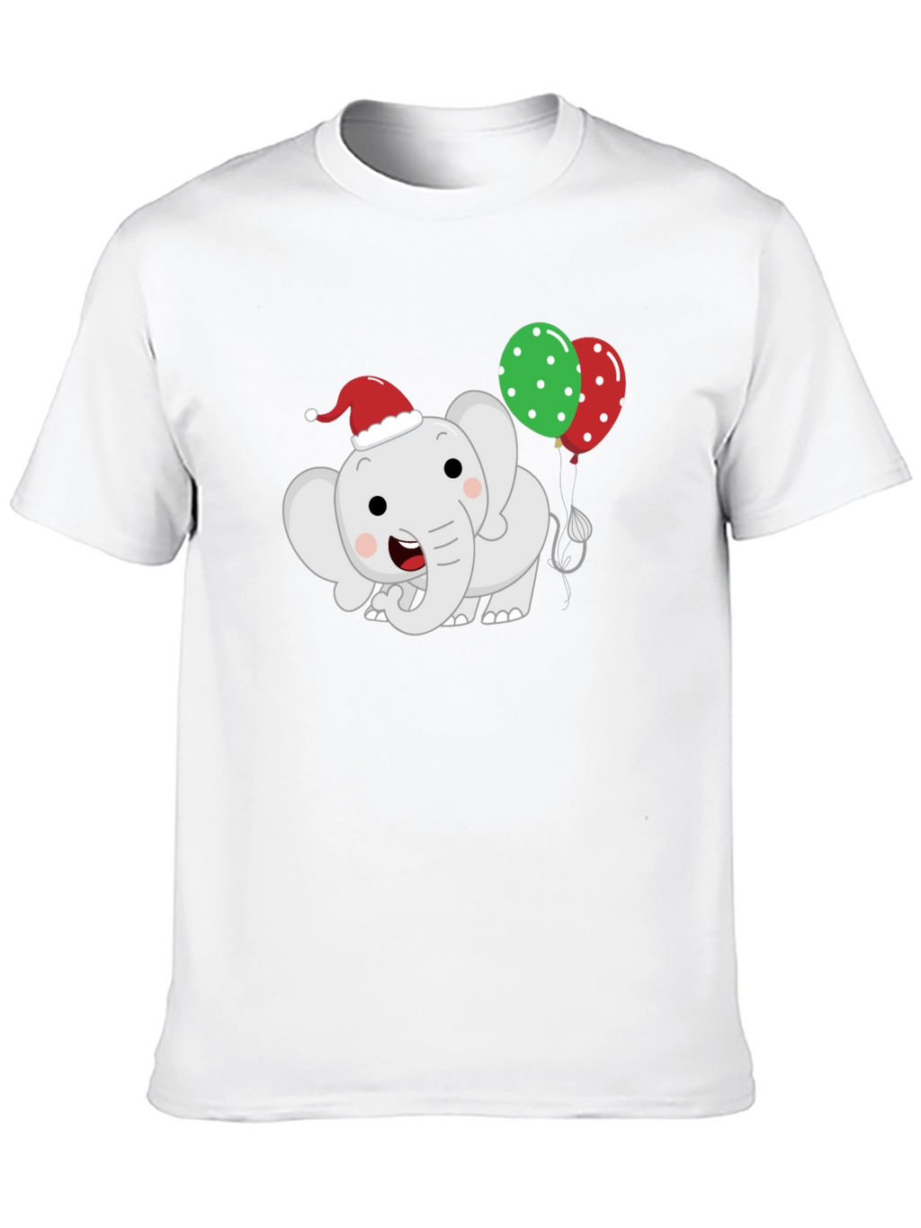 Cute Christmas Elephant T-Shirt