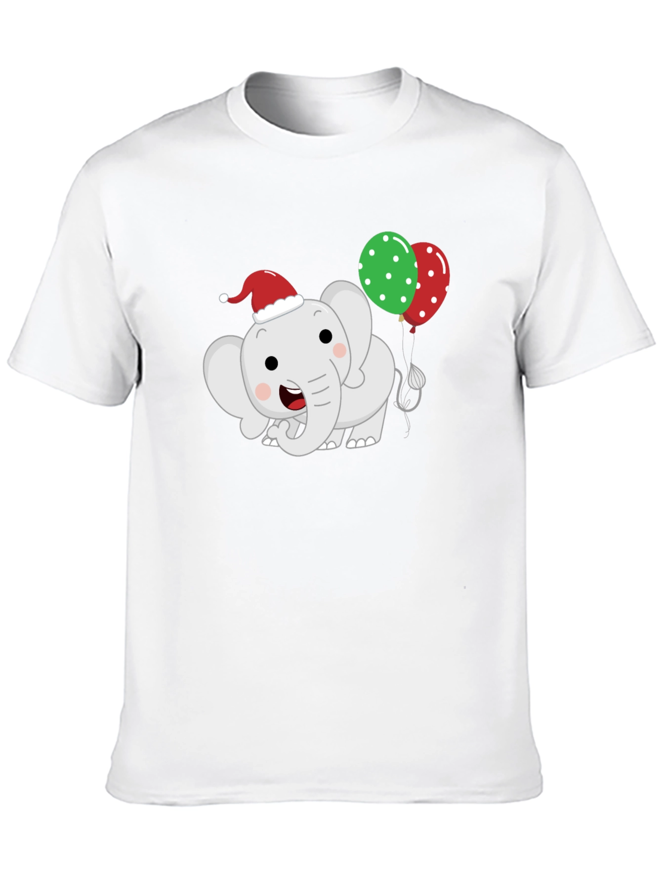 Cute Christmas Elephant T-Shirt