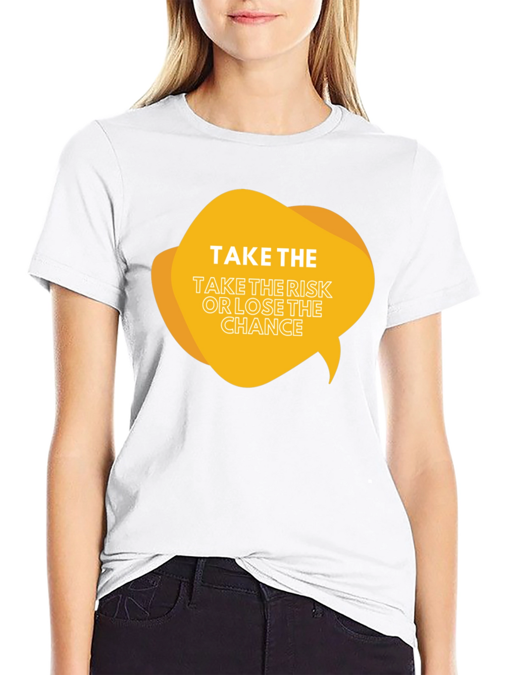 Risk Taker Graphic Tee - Black Cotton Blend Shirt