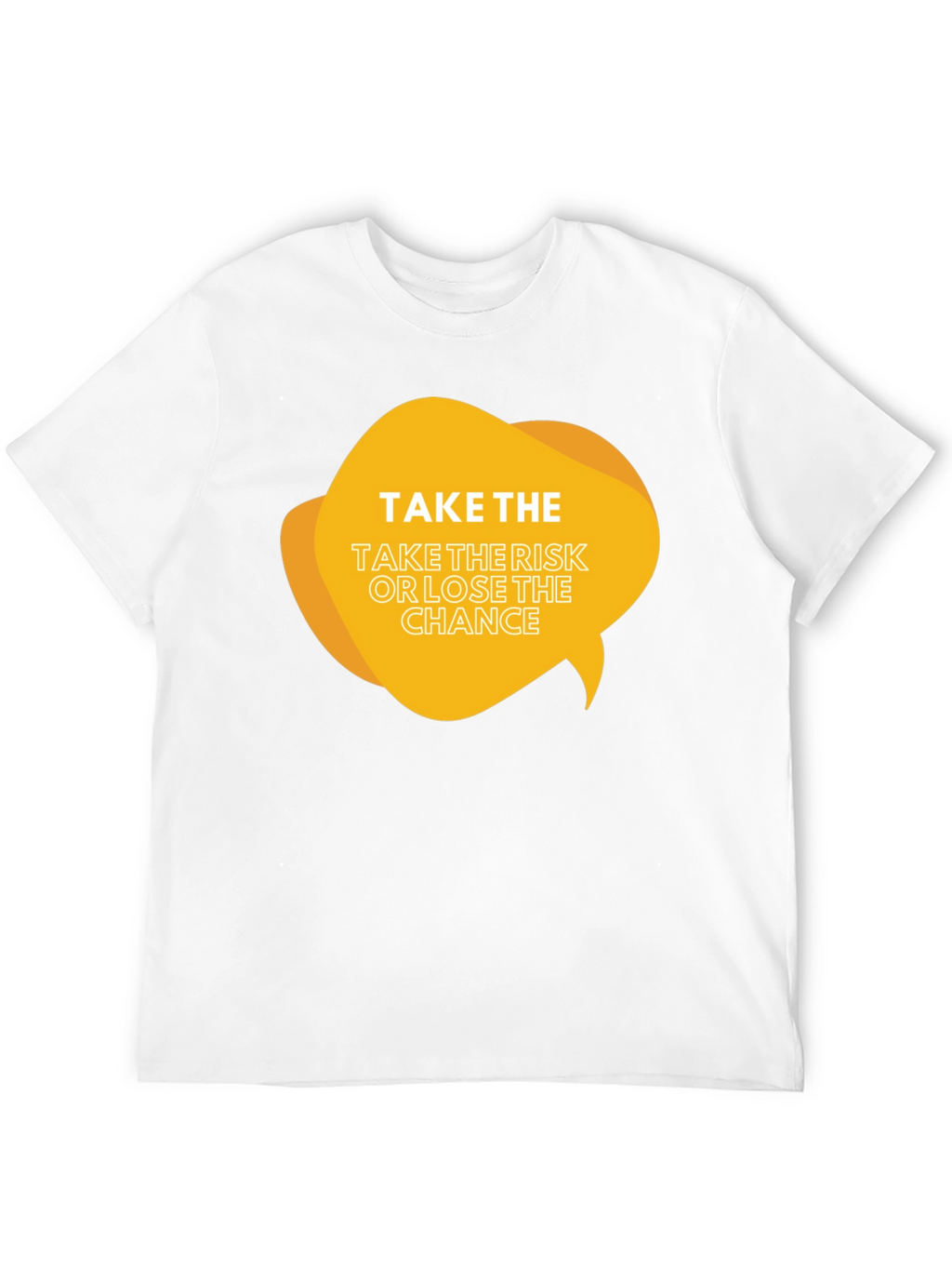 Risk Taker Graphic Tee - Black Cotton Blend Shirt