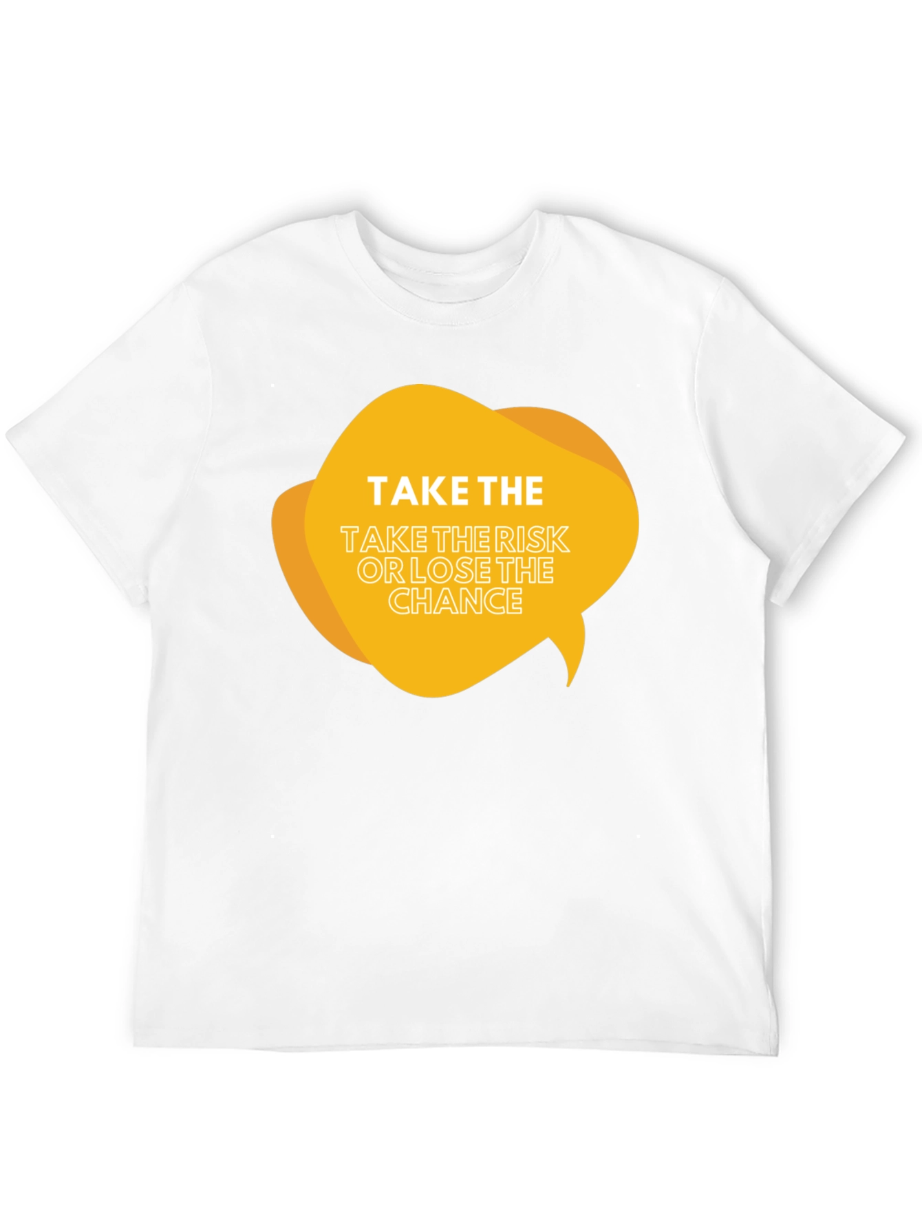 Risk Taker Graphic Tee - Black Cotton Blend Shirt