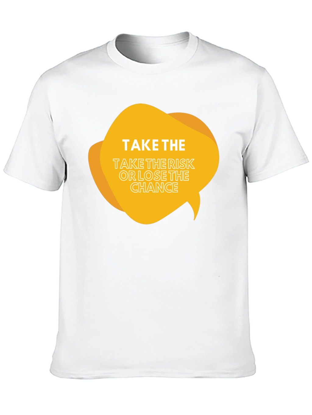 Risk Taker Graphic Tee - Black Cotton Blend Shirt