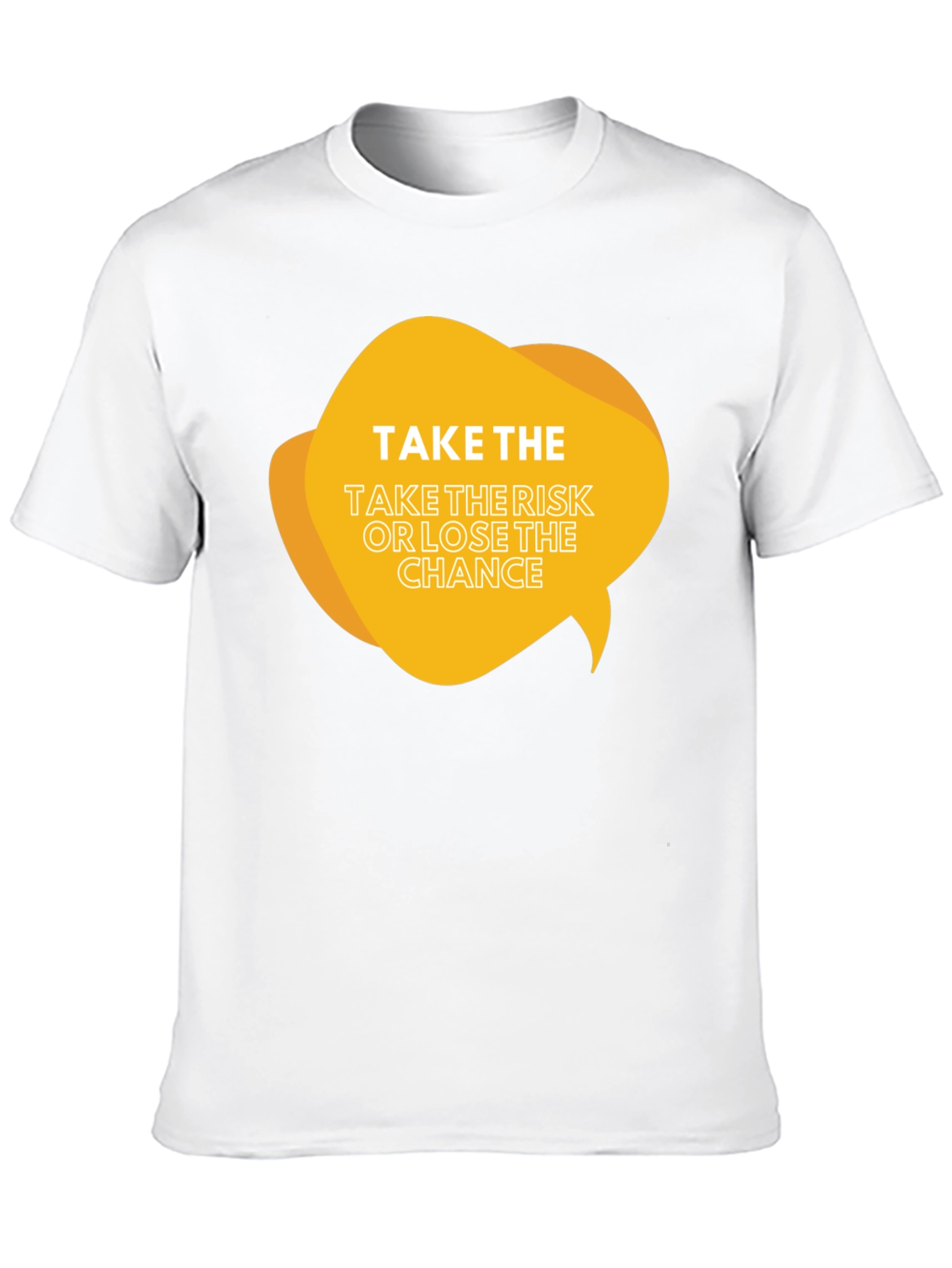 Risk Taker Graphic Tee - Black Cotton Blend Shirt