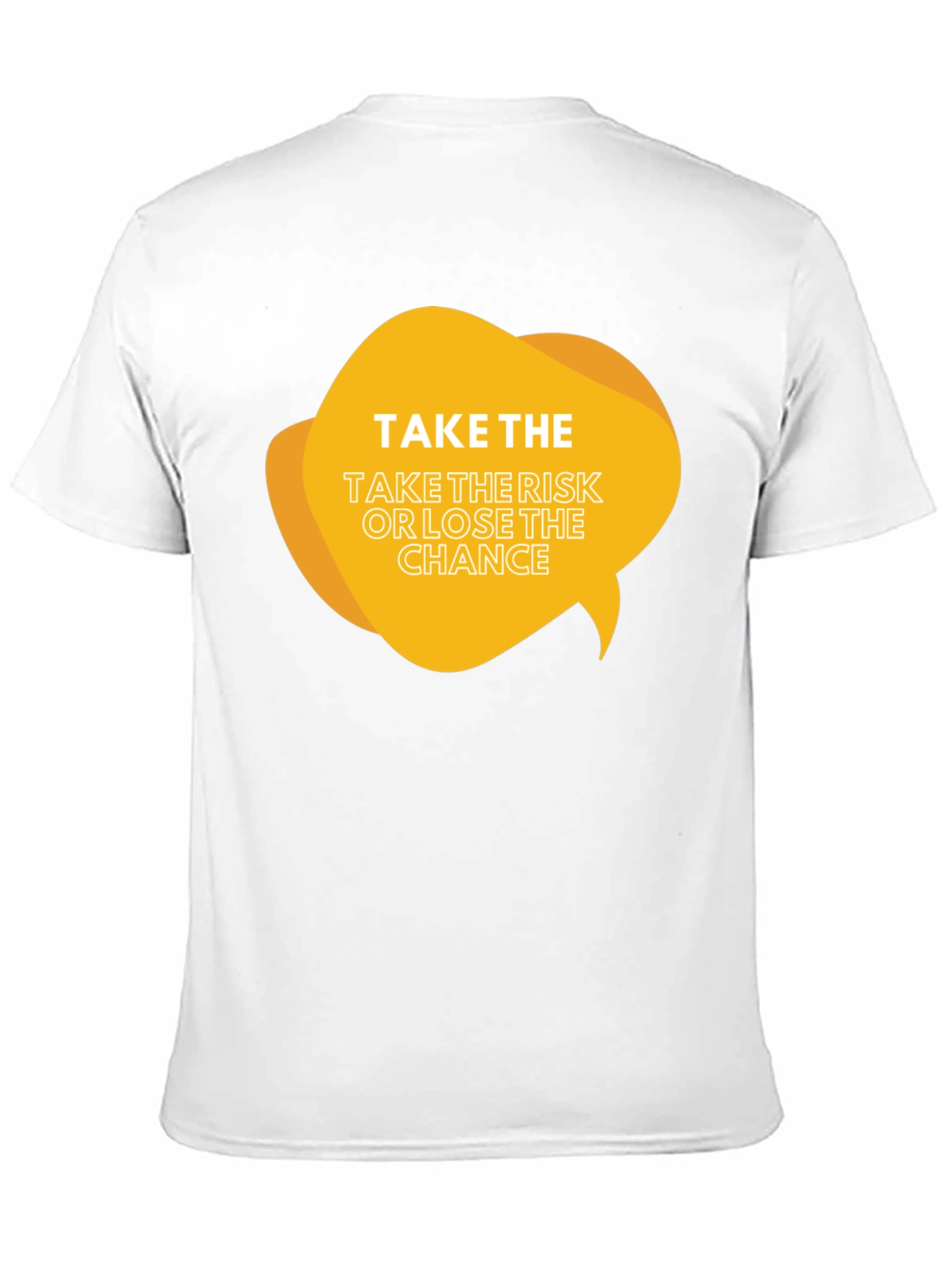 Risk Taker Graphic Tee - Black Cotton Blend Shirt