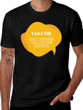 Risk Taker Graphic Tee - Black Cotton Blend Shirt