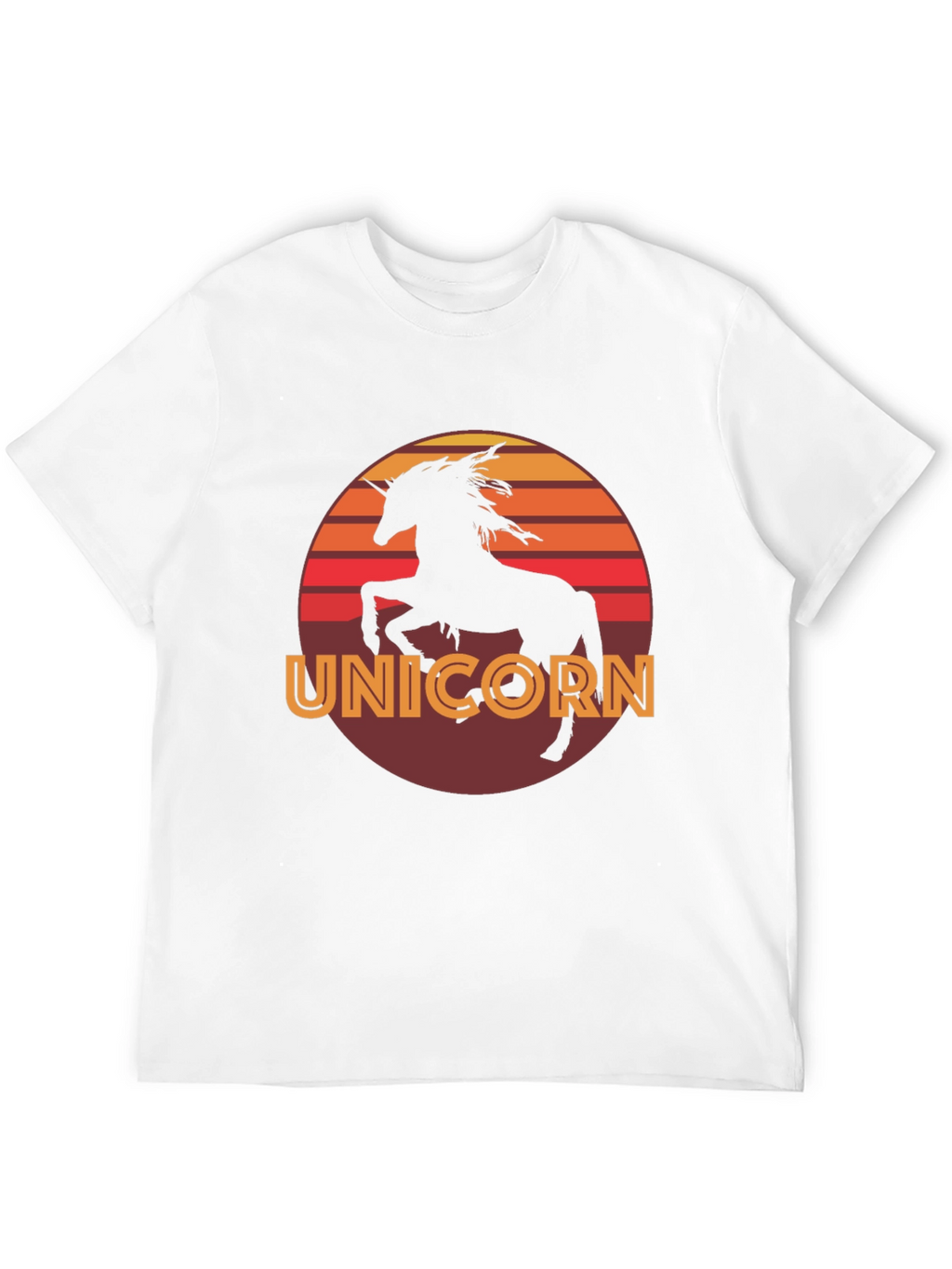 Unicorn Sunset Graphic T-Shirt