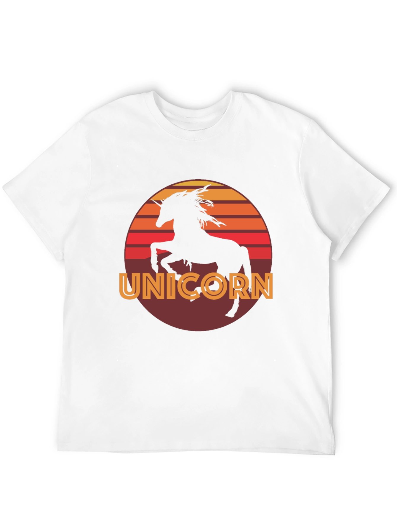 Unicorn Sunset Graphic T-Shirt