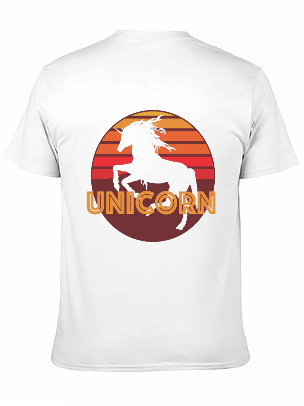 Unicorn Sunset Graphic T-Shirt