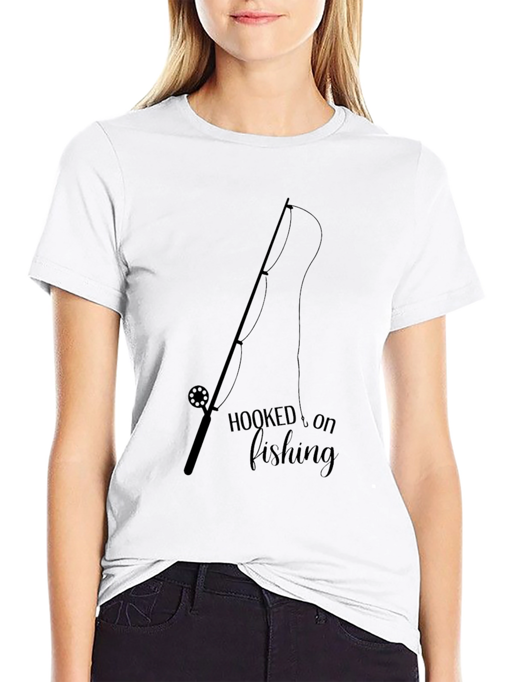 Hooked on Fishing T-Shirt - Angler Tee