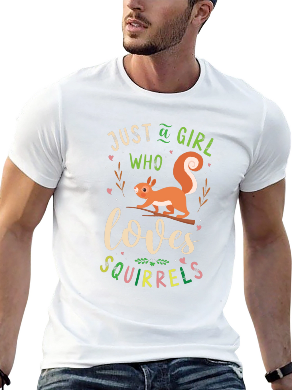 Just A Girl Who Loves Squirrels T-Shirt