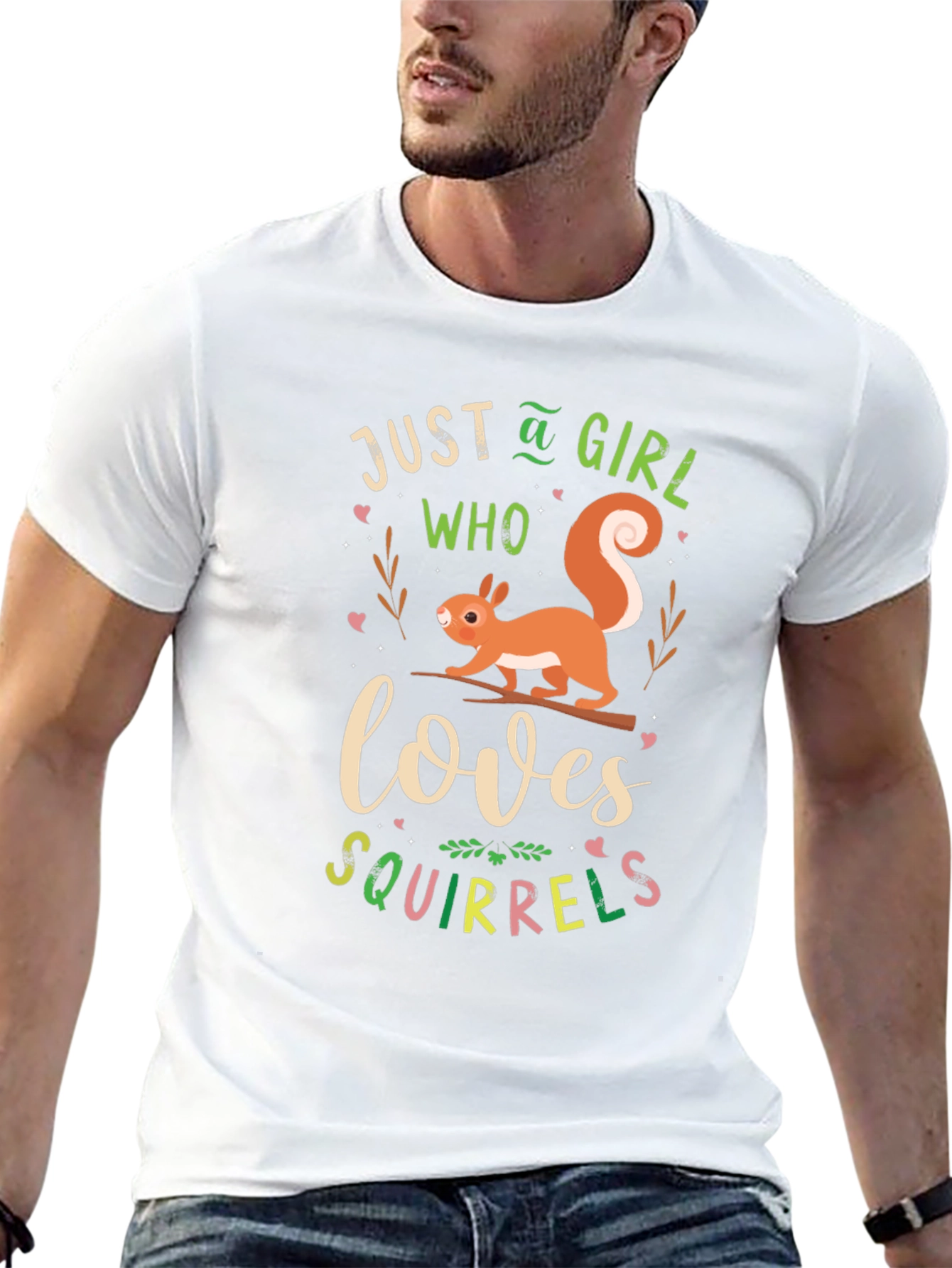 Just A Girl Who Loves Squirrels T-Shirt