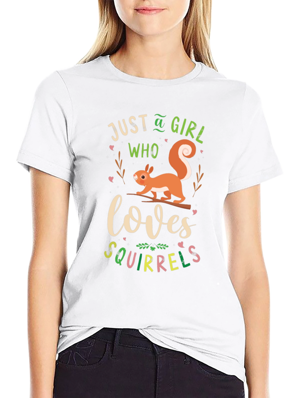 Just A Girl Who Loves Squirrels T-Shirt