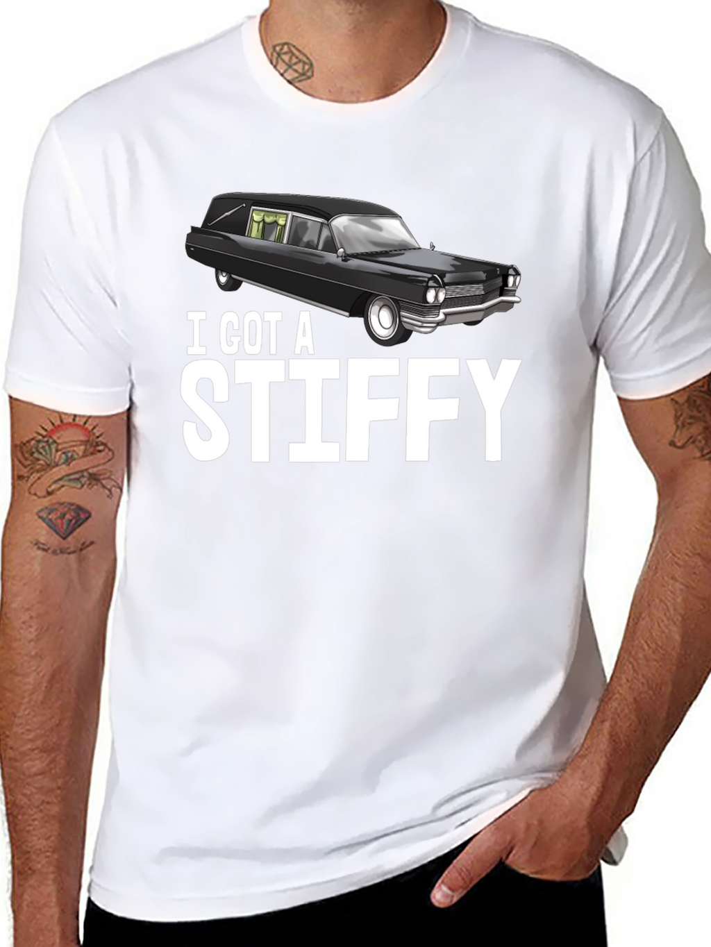 I Got A Stiffy Hearse T-Shirt