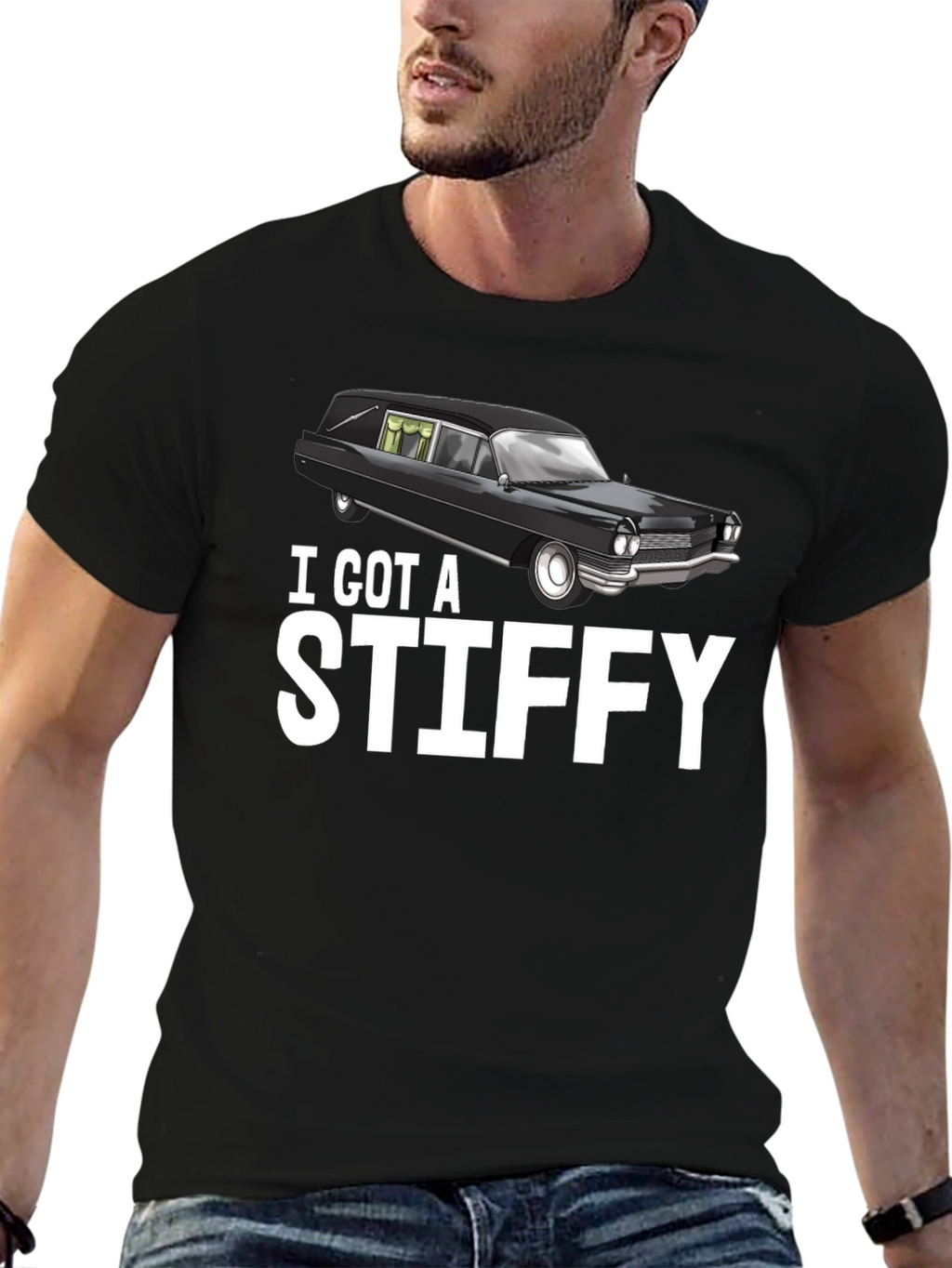 I Got A Stiffy Hearse T-Shirt