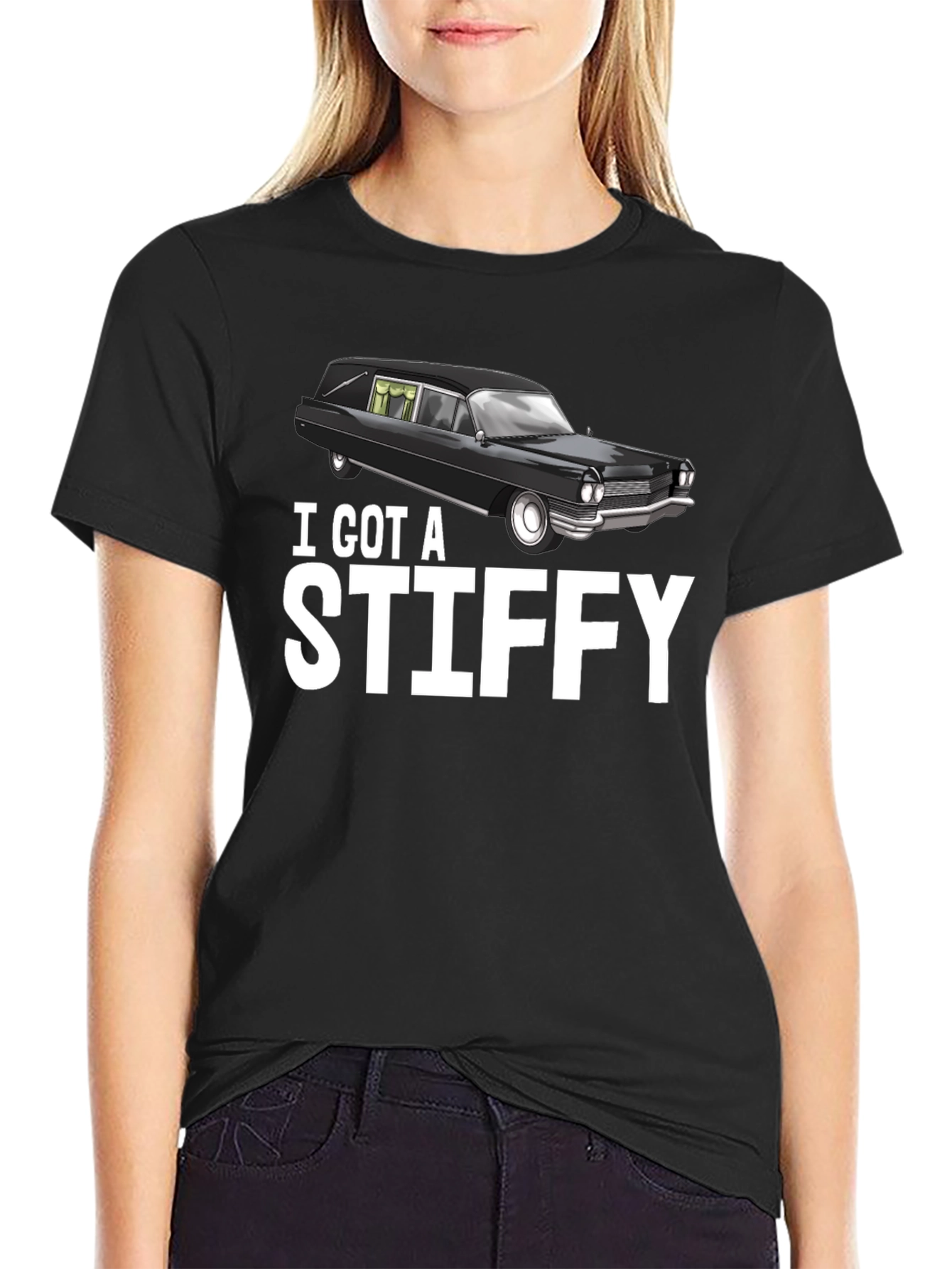I Got A Stiffy Hearse T-Shirt