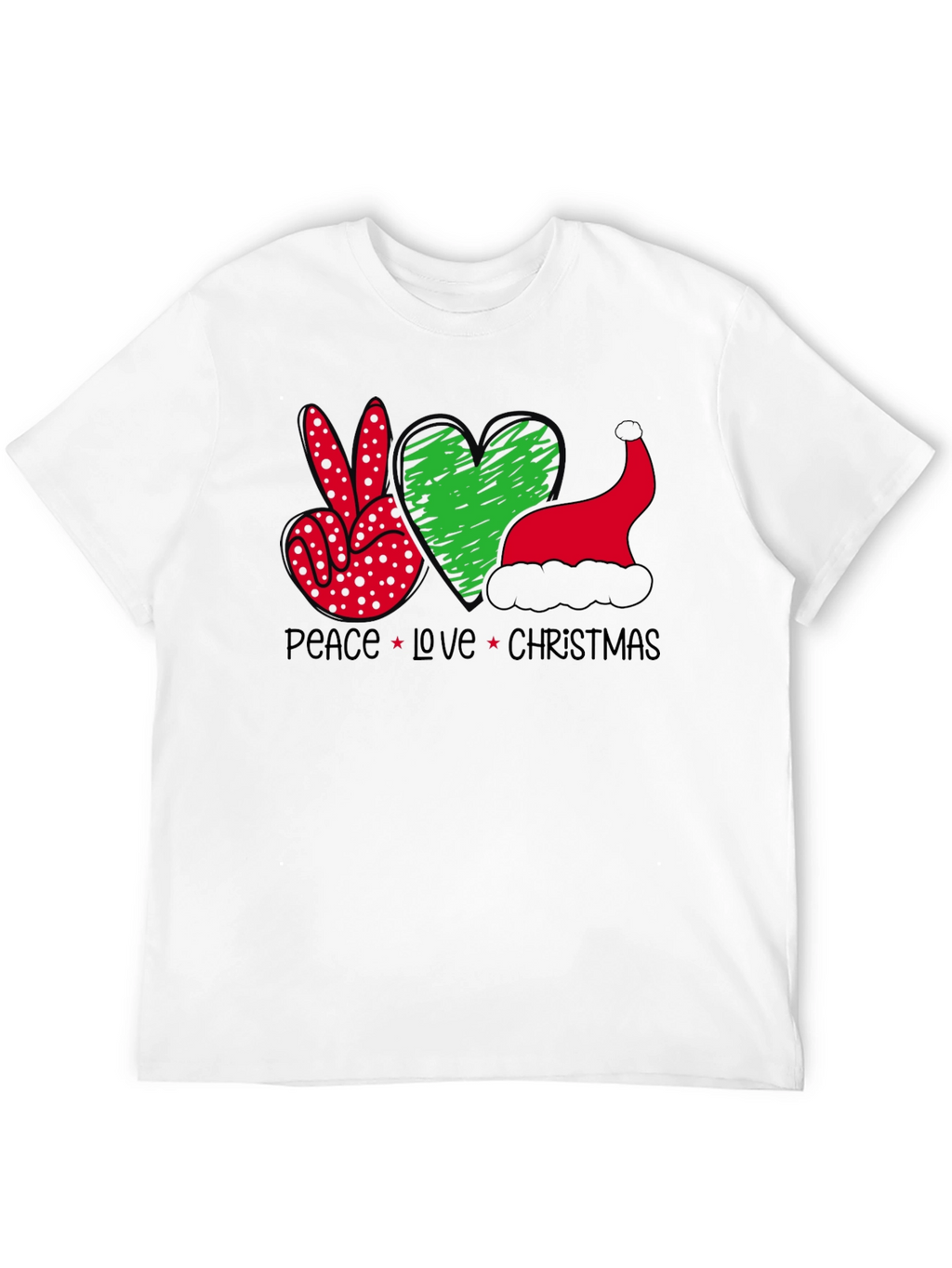 Peace Love Christmas T-Shirt